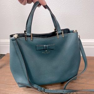 Kate Spade Satchel Handbag, dark teal